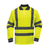 High Visibility Long Sleeve Safety Polo Shirt K6615