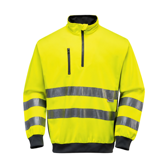 Hi-Vis Reflective Workwear Sweatshirt