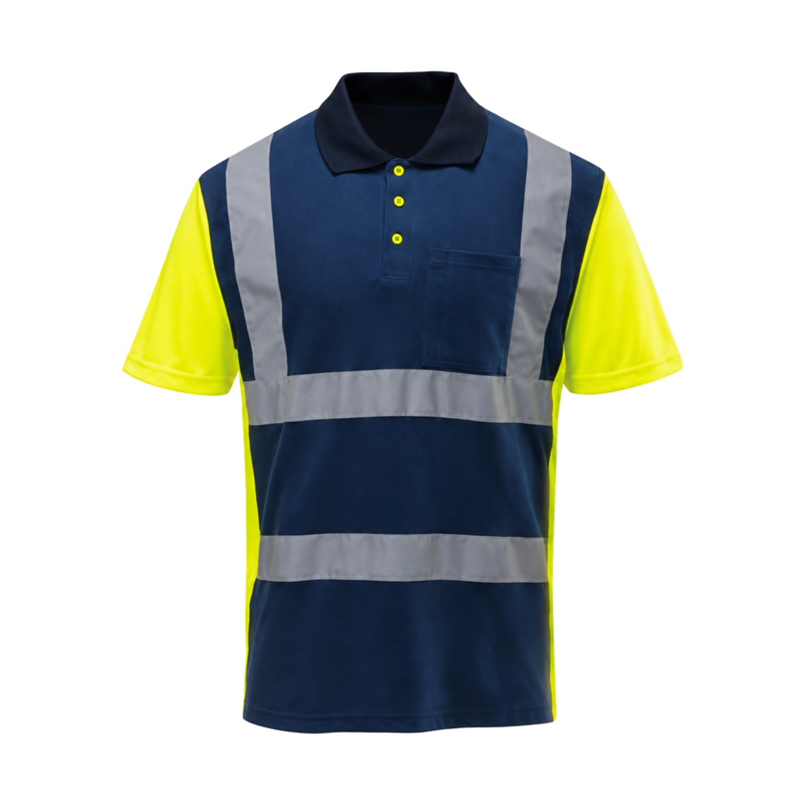 High Visibility Reflective Polo Shirt