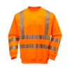 Hi-Vis Reflective Workwear Sweatshirt