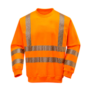 Hi-Vis Reflective Workwear Sweatshirt