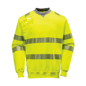 Hi-Vis Reflective Workwear Sweatshirt